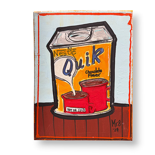 Mister 8 11x14 Nestle on Canvas WP6252